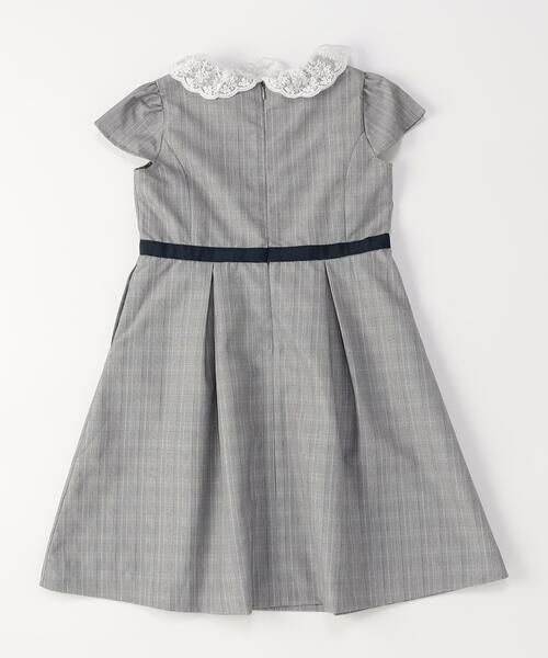 COMME CA ISM / コムサイズム ロング・マキシ丈ワンピース | 【セットアイテム】レース襟付きドレス×ボレロ(140-160cm) | 詳細12