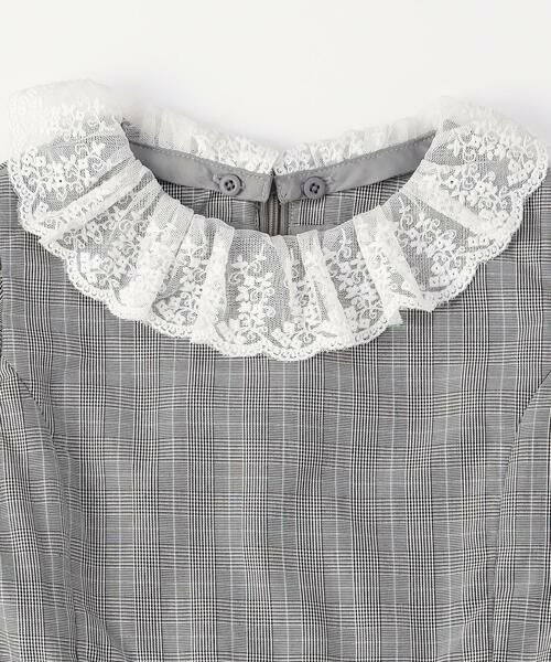 COMME CA ISM / コムサイズム ロング・マキシ丈ワンピース | 【セットアイテム】レース襟付きドレス×ボレロ(140-160cm) | 詳細14