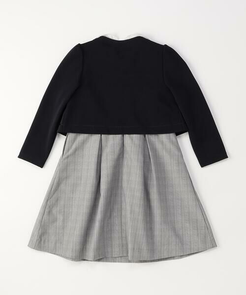 COMME CA ISM / コムサイズム ロング・マキシ丈ワンピース | 【セットアイテム】レース襟付きドレス×ボレロ(140-160cm) | 詳細3