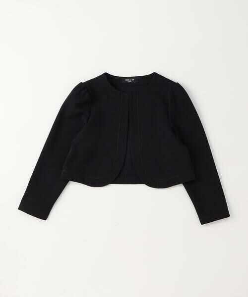 COMME CA ISM / コムサイズム ロング・マキシ丈ワンピース | 【セットアイテム】レース襟付きドレス×ボレロ(140-160cm) | 詳細4