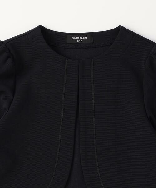 COMME CA ISM / コムサイズム ロング・マキシ丈ワンピース | 【セットアイテム】レース襟付きドレス×ボレロ(140-160cm) | 詳細6