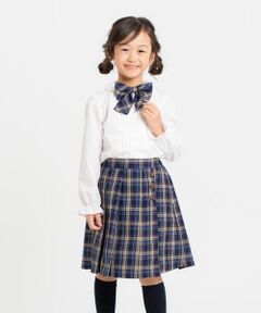 COMME CA ISM / コムサイズム ロング・マキシ丈スカート | チェック キュロットスカート(110-130cm)