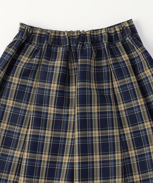 COMME CA ISM / コムサイズム ロング・マキシ丈スカート | チェック キュロットスカート(110-130cm) | 詳細10