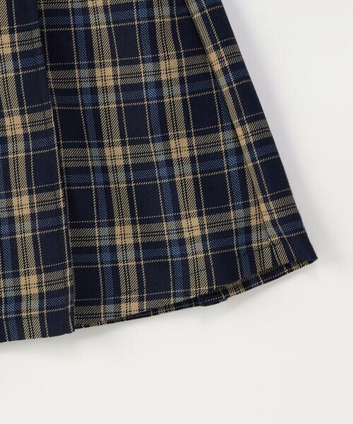 COMME CA ISM / コムサイズム ロング・マキシ丈スカート | チェック キュロットスカート(110-130cm) | 詳細13