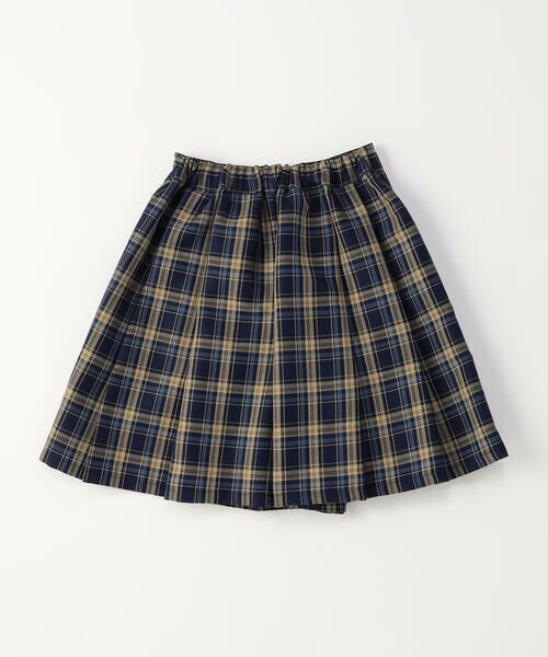 COMME CA ISM / コムサイズム ロング・マキシ丈スカート | チェック キュロットスカート(110-130cm) | 詳細7