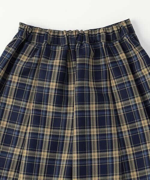 COMME CA ISM / コムサイズム ロング・マキシ丈スカート | チェック キュロットスカート(140-160cm) | 詳細5