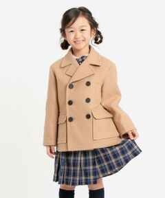 COMME CA ISM / コムサイズム ピーコート | ウールライク Pコート(120・130cm)