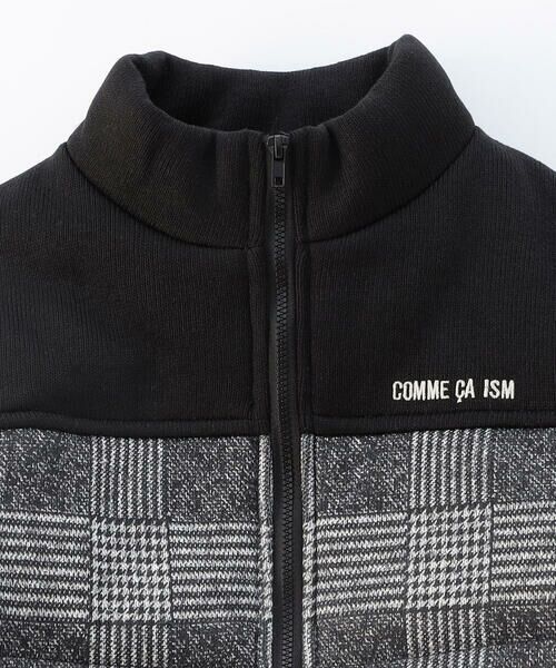 COMME CA ISM / コムサイズム ブルゾン | グレンチェックプリント 中綿ブルゾン | 詳細3