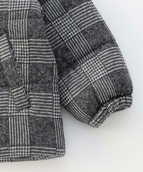 COMME CA ISM / コムサイズム ブルゾン | グレンチェックプリント 中綿ブルゾン | 詳細4