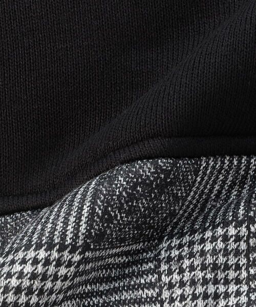 COMME CA ISM / コムサイズム ブルゾン | グレンチェックプリント 中綿ブルゾン | 詳細7