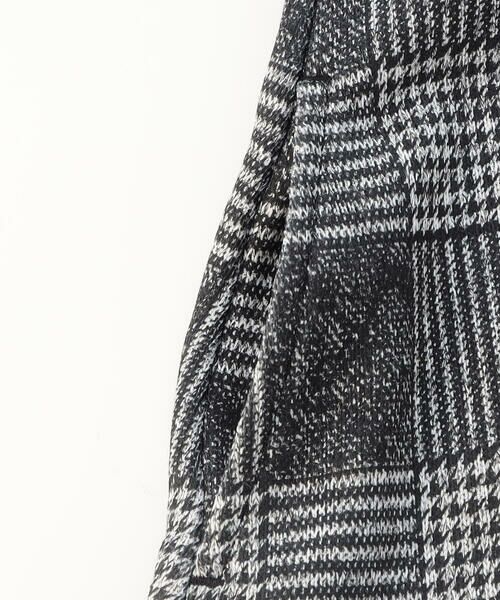COMME CA ISM / コムサイズム ドレス | グレンチェックプリント 裏起毛 ジャンパースカート | 詳細6