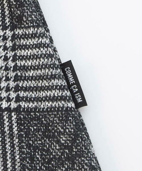 COMME CA ISM / コムサイズム ドレス | グレンチェックプリント 裏起毛 ジャンパースカート | 詳細8