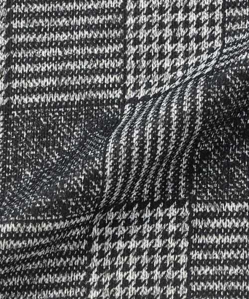COMME CA ISM / コムサイズム ドレス | グレンチェックプリント 裏起毛 ジャンパースカート | 詳細9