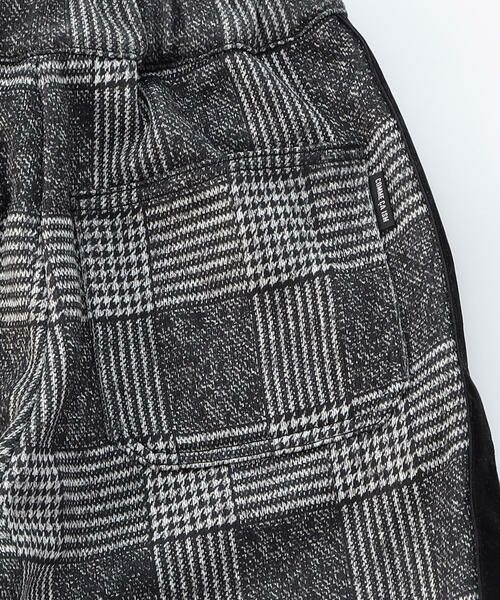 COMME CA ISM / コムサイズム スラックス・ドレスパンツ | グレンチェックプリント 裏起毛 ロングテーパードパンツ / セットアップ対応 | 詳細10
