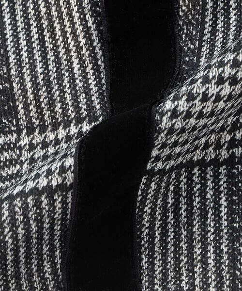 COMME CA ISM / コムサイズム スラックス・ドレスパンツ | グレンチェックプリント 裏起毛 ロングテーパードパンツ / セットアップ対応 | 詳細14