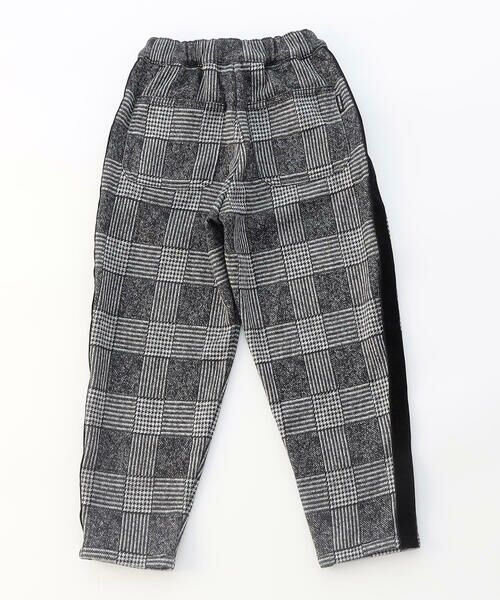 COMME CA ISM / コムサイズム スラックス・ドレスパンツ | グレンチェックプリント 裏起毛 ロングテーパードパンツ / セットアップ対応 | 詳細6