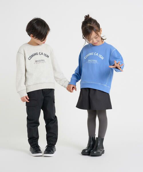COMME CA ISM / コムサイズム スウェット | “にっぽんの色” 3本針ステッチ ロゴトレーナー | 詳細4