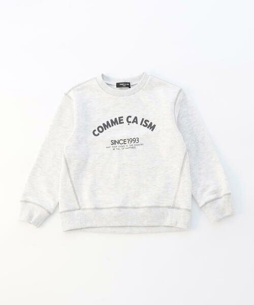 COMME CA ISM / コムサイズム スウェット | “にっぽんの色” 3本針ステッチ ロゴトレーナー | 詳細6