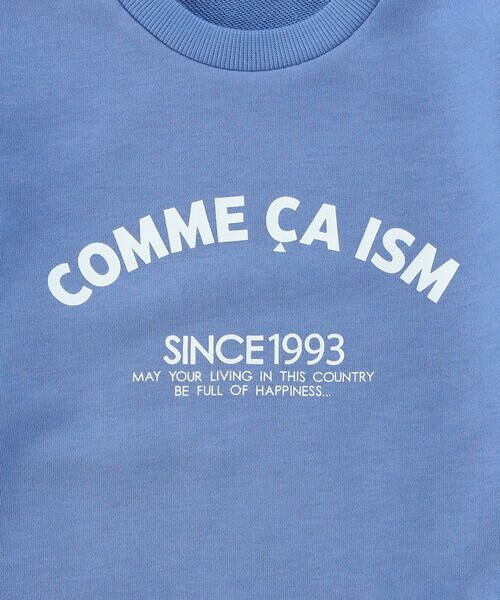 COMME CA ISM / コムサイズム スウェット | “にっぽんの色” 3本針ステッチ ロゴトレーナー | 詳細20