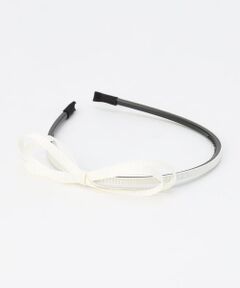 COMME CA ISM / コムサイズム カチューシャ・カチューム・その他 | 細グログラン リボン カチューシャ