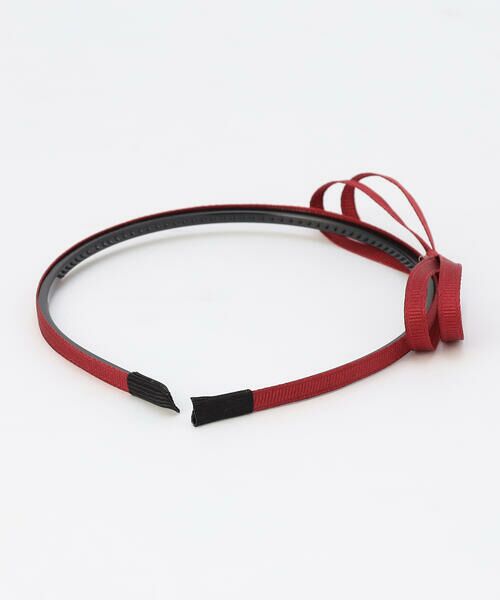 COMME CA ISM / コムサイズム カチューシャ・カチューム・その他 | 細グログラン リボン カチューシャ | 詳細2