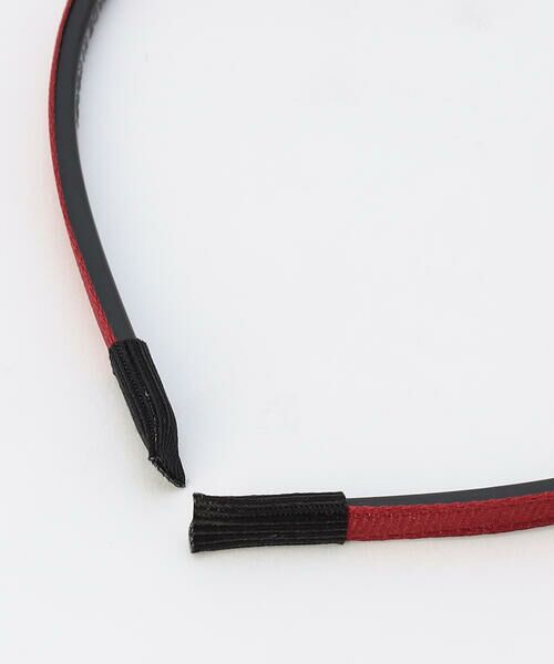 COMME CA ISM / コムサイズム カチューシャ・カチューム・その他 | 細グログラン リボン カチューシャ | 詳細3