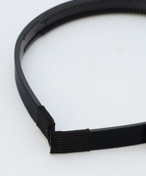 COMME CA ISM / コムサイズム その他 | メタル パーツ付き サテン リボン カチューシャ | 詳細4