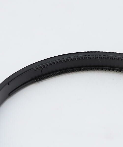 COMME CA ISM / コムサイズム その他 | メタル パーツ付き サテン リボン カチューシャ | 詳細5