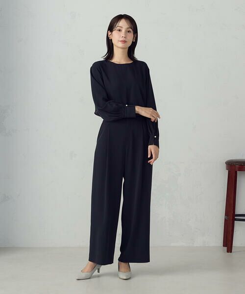 COMME CA ISM / コムサイズム シャツ・ブラウス | 【セットアップ対応】ポリエステルツイル パールボタンブラウス | 詳細21