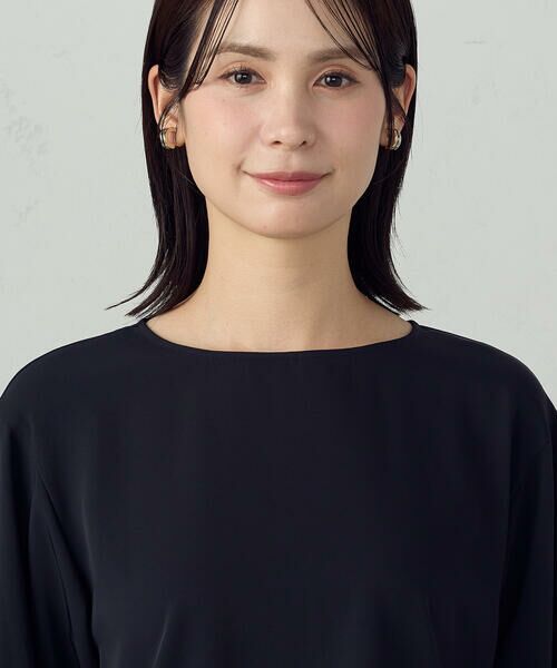 COMME CA ISM / コムサイズム シャツ・ブラウス | 【セットアップ対応】ポリエステルツイル パールボタンブラウス | 詳細29