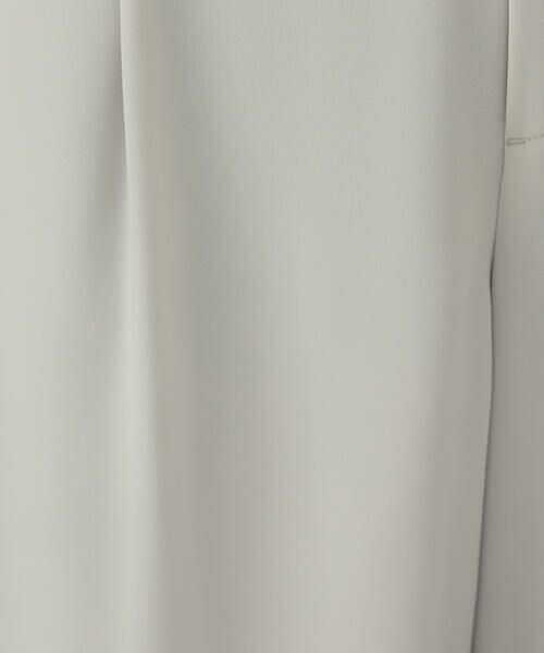 COMME CA ISM / コムサイズム その他パンツ | 【宮城舞さん着用】【セットアップ対応】ポリエステルツイル タックワイドパンツ | 詳細12