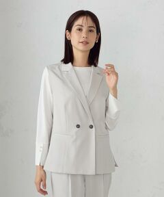 COMME CA ISM / コムサイズム ベスト | 【セットアップ対応】ポリエステルツイル テーラードジレ