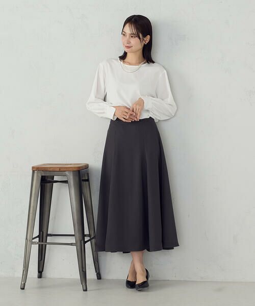 COMME CA ISM / コムサイズム ロング・マキシ丈スカート | サーキュラースカート | 詳細2