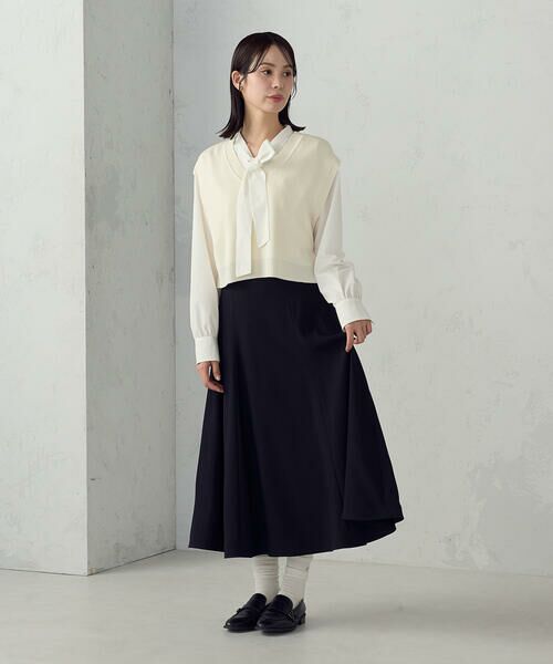 COMME CA ISM / コムサイズム ロング・マキシ丈スカート | サーキュラースカート | 詳細15