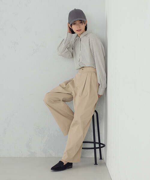COMME CA ISM / コムサイズム その他パンツ | ソフトカービーワイドパンツ | 詳細18