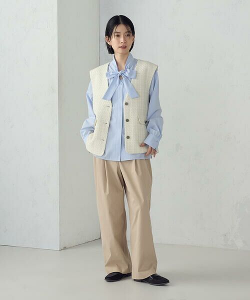 COMME CA ISM / コムサイズム その他パンツ | ソフトカービーワイドパンツ | 詳細21