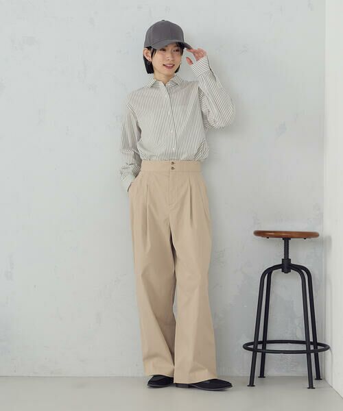 COMME CA ISM / コムサイズム その他パンツ | ソフトカービーワイドパンツ | 詳細26