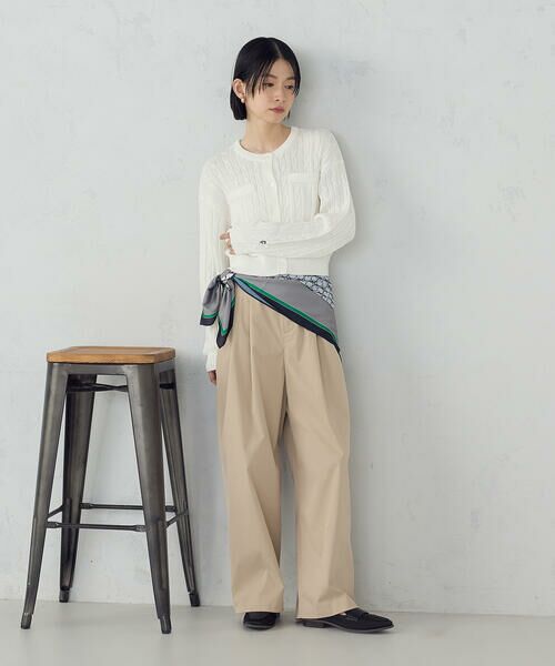 COMME CA ISM / コムサイズム その他パンツ | ソフトカービーワイドパンツ | 詳細16