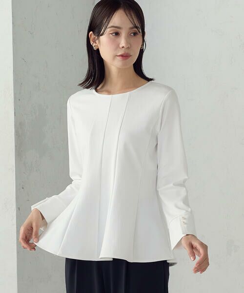 COMME CA ISM / コムサイズム シャツ・ブラウス | 切り替えブラウス | 詳細5