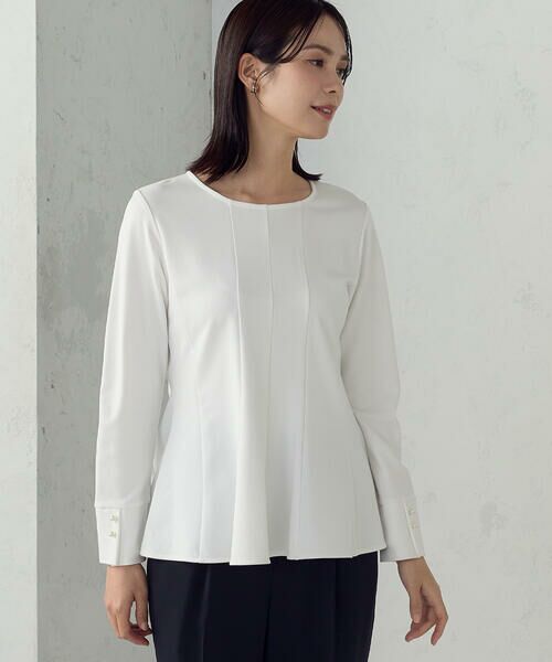 COMME CA ISM / コムサイズム シャツ・ブラウス | 切り替えブラウス | 詳細6