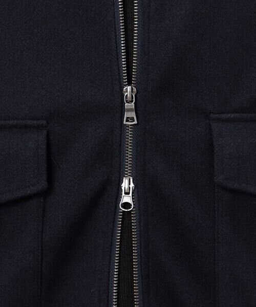 COMME CA ISM / コムサイズム ブルゾン | ジャージー ツイード ジップブルゾン | 詳細18