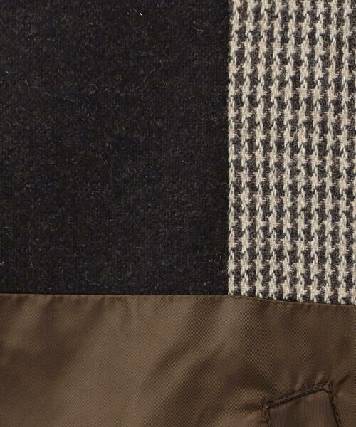 COMME CA ISM / コムサイズム ブルゾン | パッチワーク ツイード MA-1ブルゾン | 詳細24