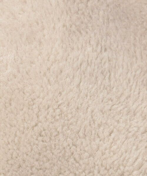 COMME CA ISM / コムサイズム ブルゾン | ポリエステル ボア ジップブルゾン | 詳細14