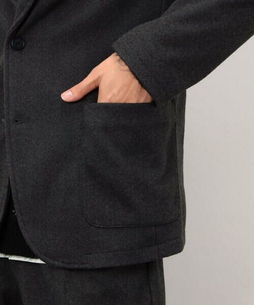 COMME CA ISM / コムサイズム テーラードジャケット | 【セットアップ対応】ジャージー ツイード テーラードジャケット | 詳細11
