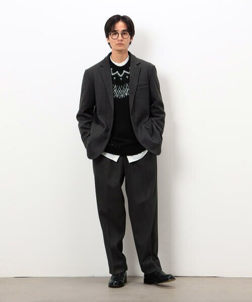 COMME CA ISM / コムサイズム テーラードジャケット | 【セットアップ対応】ジャージー ツイード テーラードジャケット | 詳細15