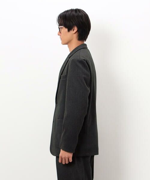 COMME CA ISM / コムサイズム テーラードジャケット | 【セットアップ対応】ジャージー ツイード テーラードジャケット | 詳細6