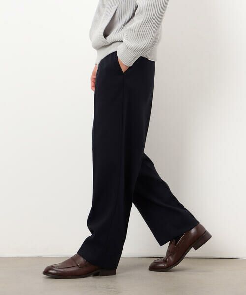 COMME CA ISM / コムサイズム その他パンツ | 【セットアップ対応】ジャージー ツイード リラックス ワイドパンツ | 詳細12