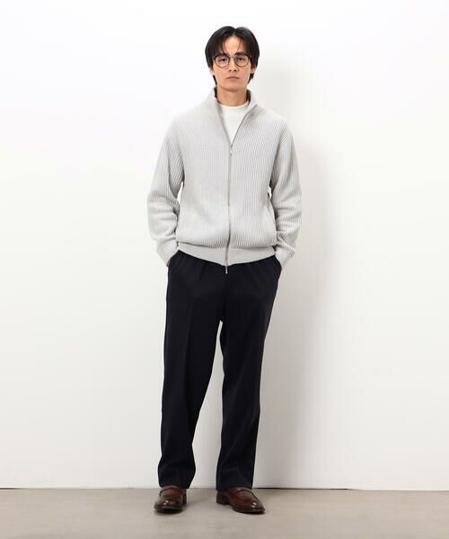 COMME CA ISM / コムサイズム その他パンツ | 【セットアップ対応】ジャージー ツイード リラックス ワイドパンツ | 詳細9