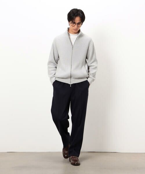 COMME CA ISM / コムサイズム その他パンツ | 【セットアップ対応】ジャージー ツイード リラックス ワイドパンツ | 詳細10