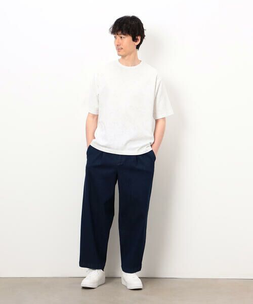 COMME CA ISM / コムサイズム Tシャツ | フェードプリントTシャツ | 詳細1